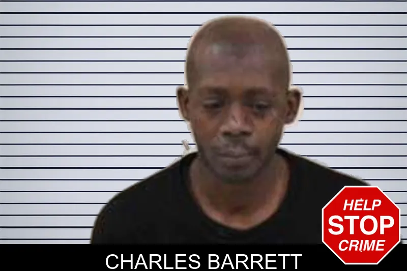 Charles Barrett mugshot