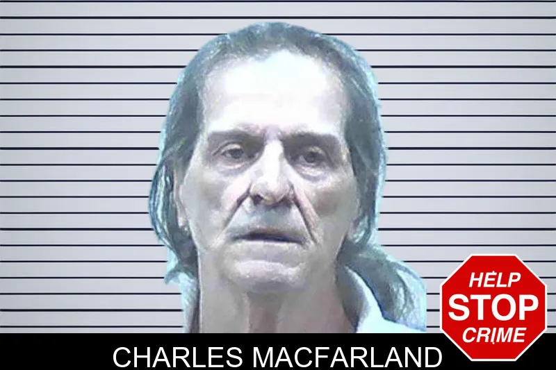 Charles Macfarland mugshot