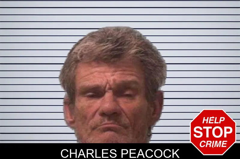 Charles Peacock mugshot