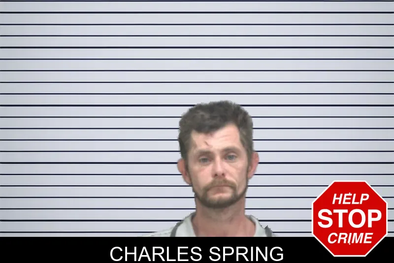Charles Spring mugshot