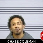 Chase Coleman mugshot