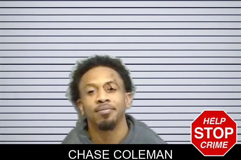 Chase Coleman mugshot