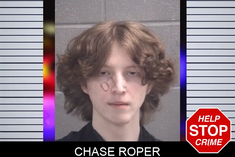 Chase Roper mugshot