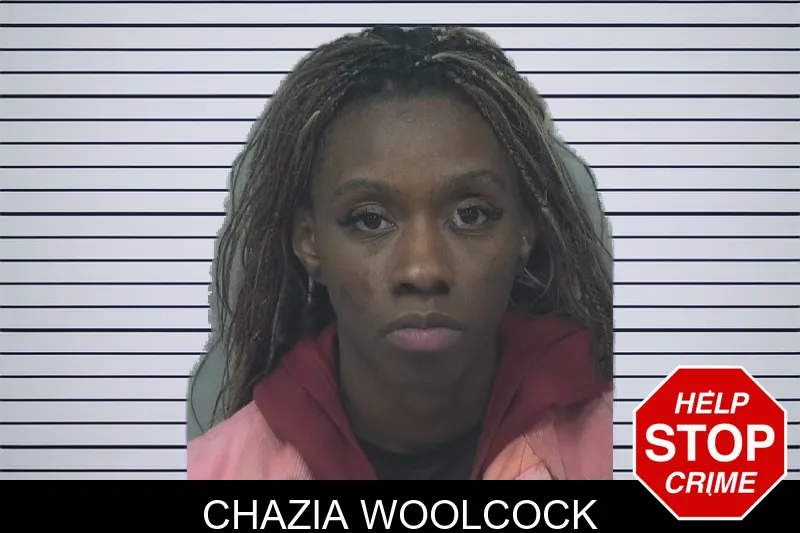 Chazia Woolcock mugshot