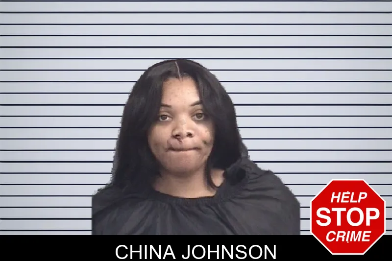 China Johnson mugshot