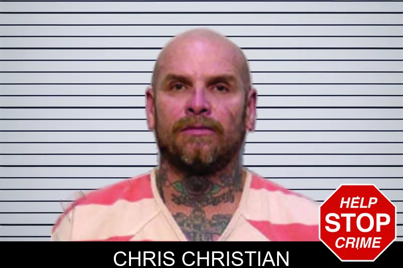 Chris Christian mugshot