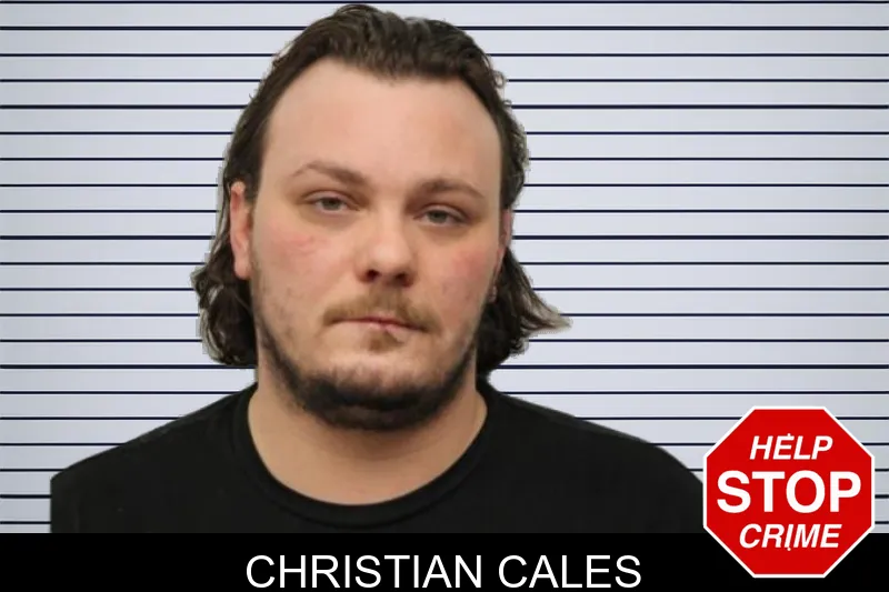 Christian Cales mugshot