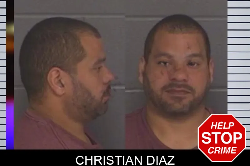 Christian Diaz mugshot