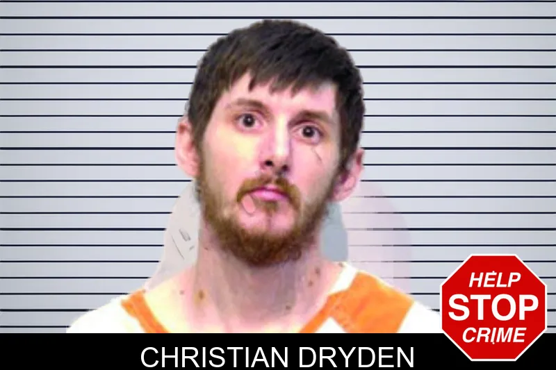 Christian Dryden mugshot