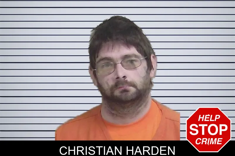 Christian Harden mugshot