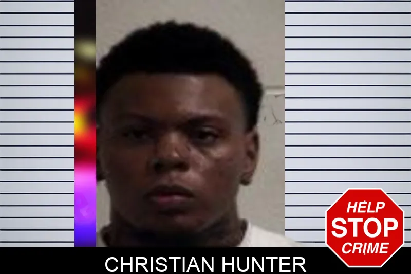 Christian Hunter mugshot