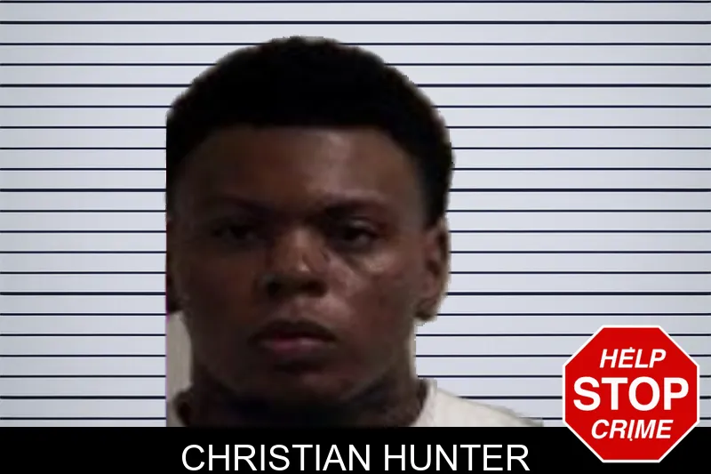 Christian Hunter mugshot