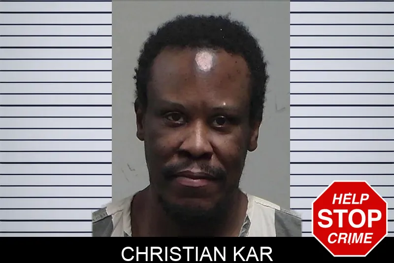 Christian Kar mugshot