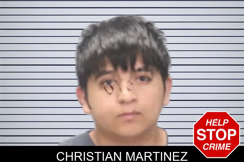 Christian Martinez mugshot