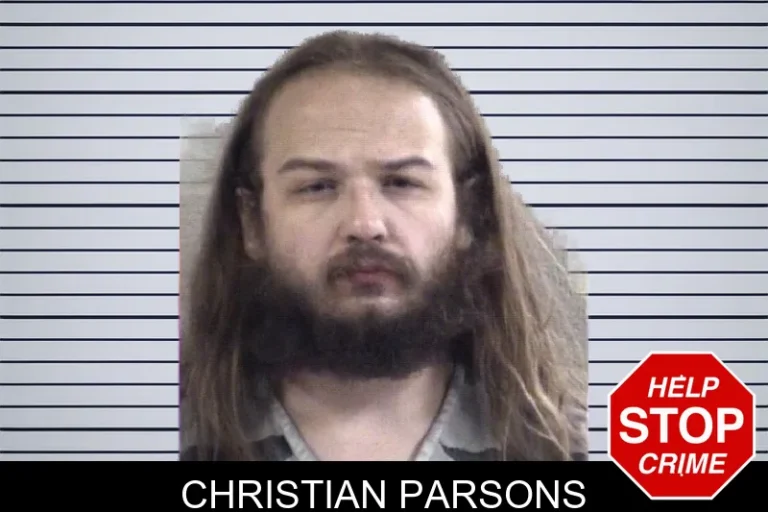 Christian Parsons mugshot – Whitfield County , Georgia Christian Parsons