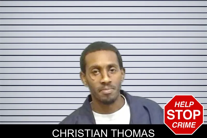 Christian Thomas mugshot