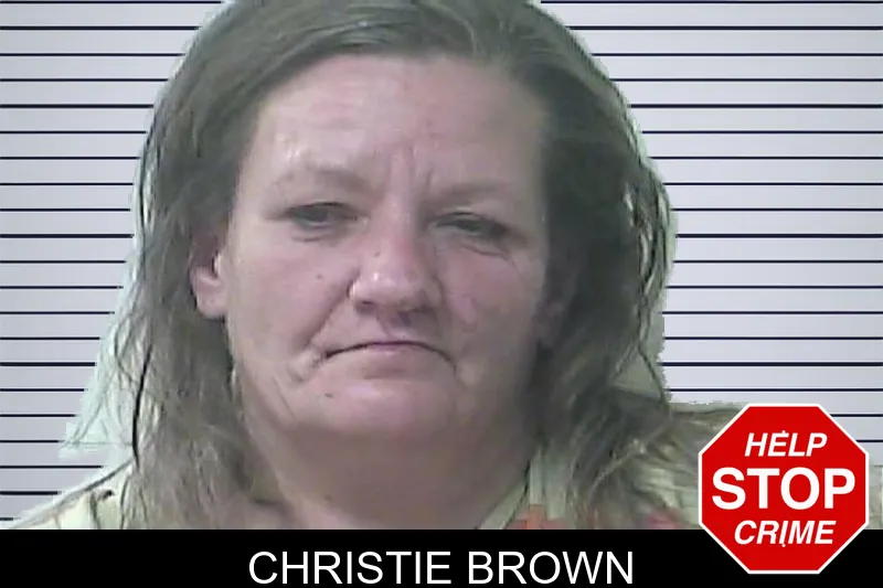 Christie Brown mugshot