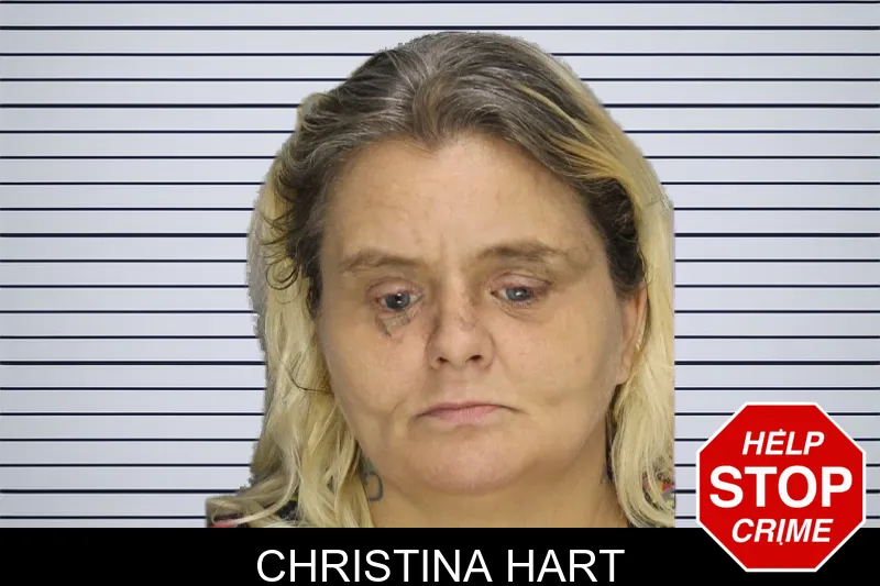 Christina Hart mugshot
