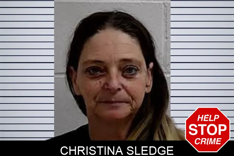 Christina Sledge mugshot