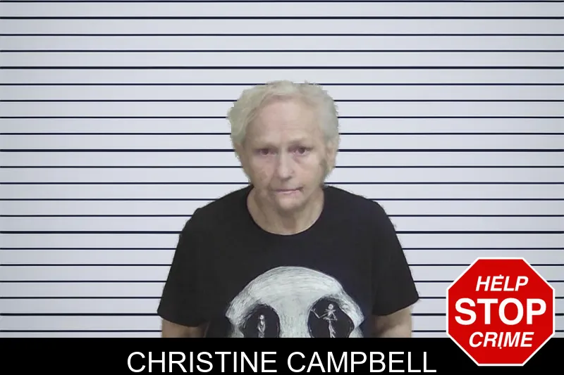 Christine Campbell mugshot