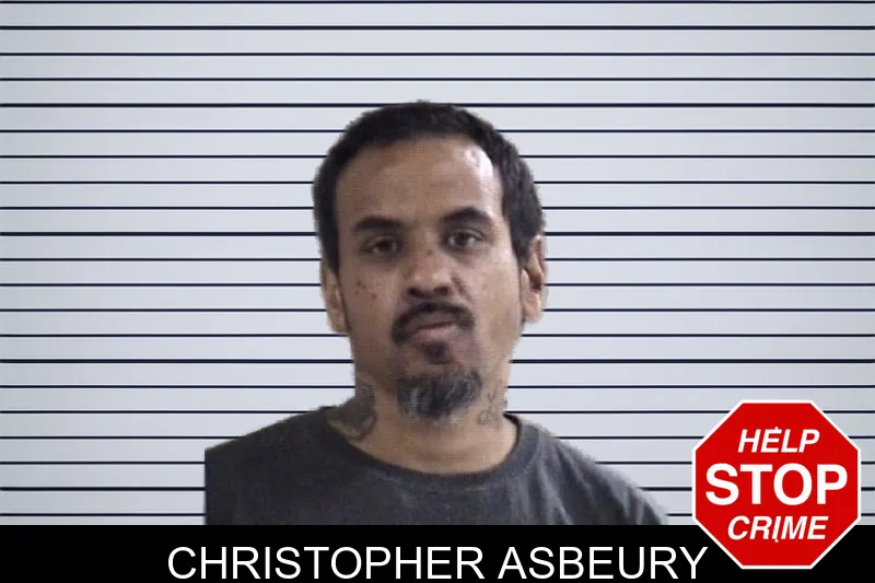 Christopher Asbeury mugshot