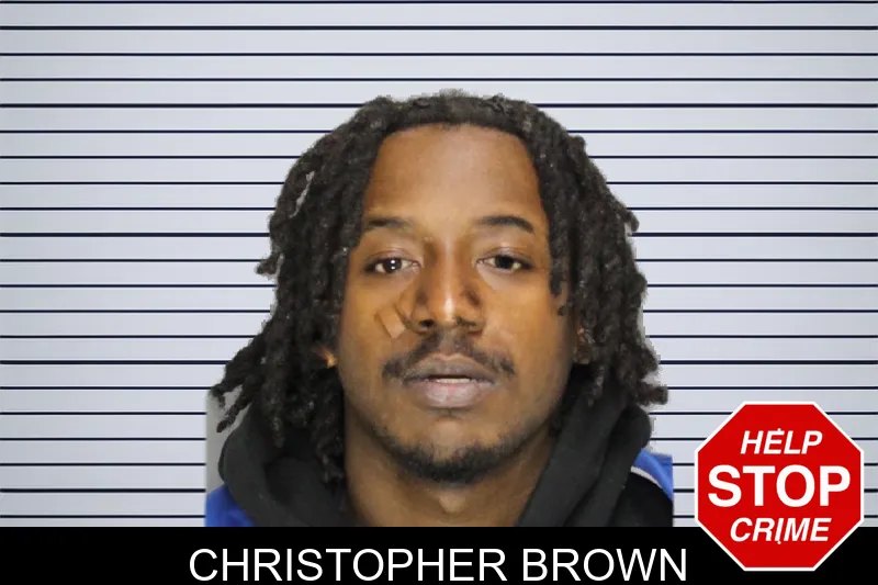 Christopher Brown mugshot