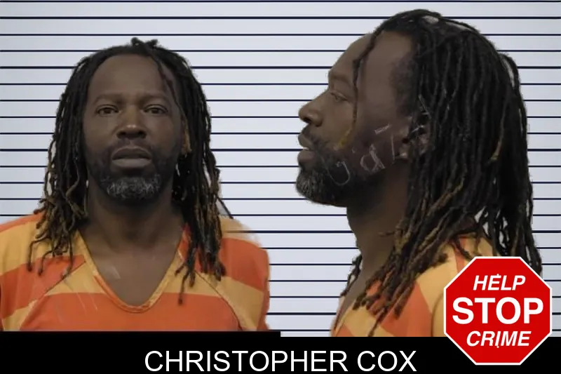 Christopher Cox mugshot