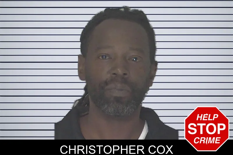 Christopher Cox mugshot