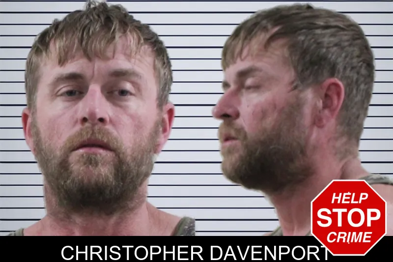 Christopher Davenport mugshot