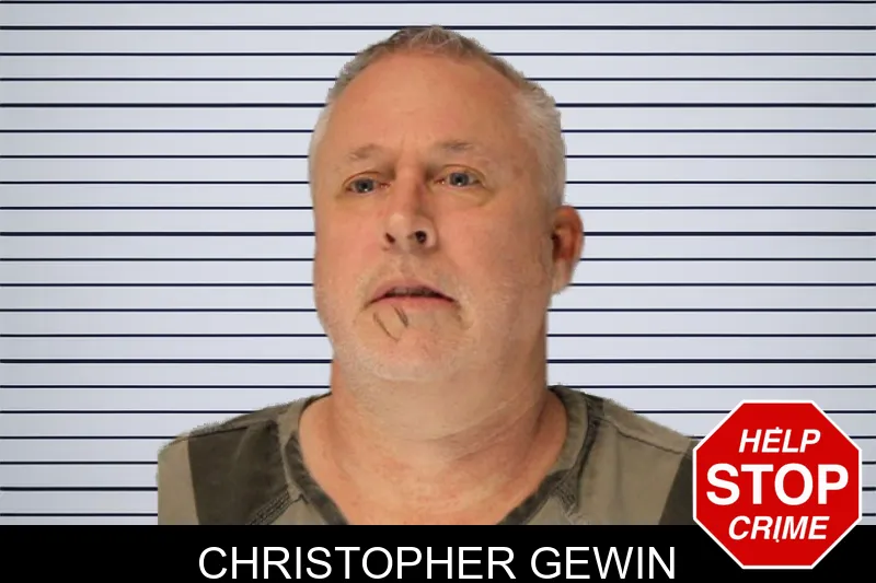 Christopher Gewin mugshot