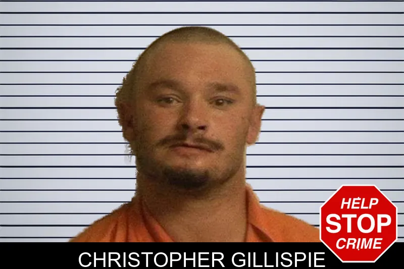Christopher Gillispie mugshot