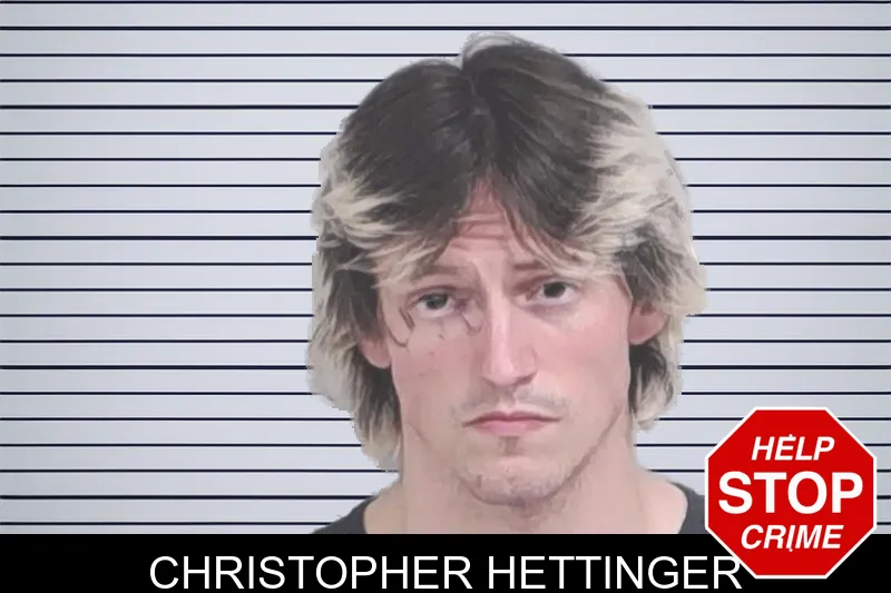 Christopher Hettinger mugshot
