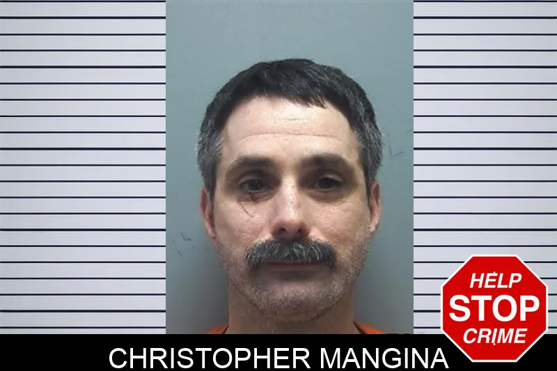Christopher Mangina mugshot