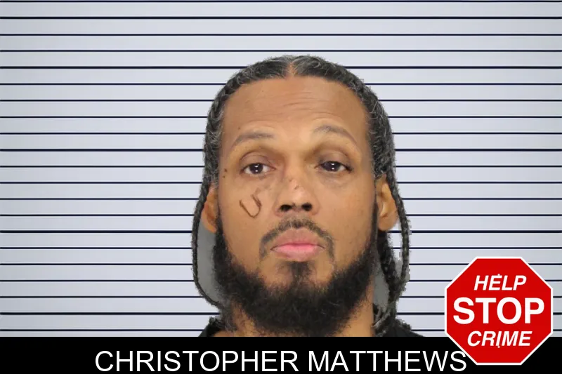 Christopher Matthews mugshot