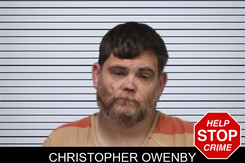 Christopher Owenby mugshot