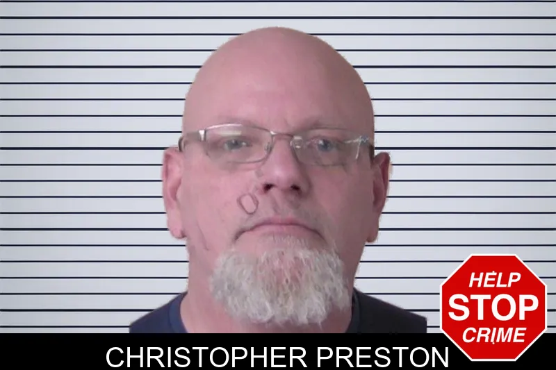 Christopher Preston mugshot