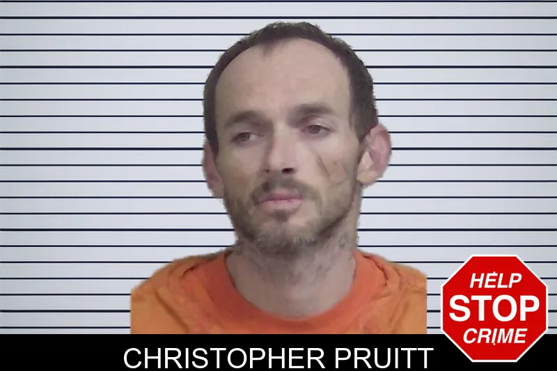 Christopher Pruitt mugshot