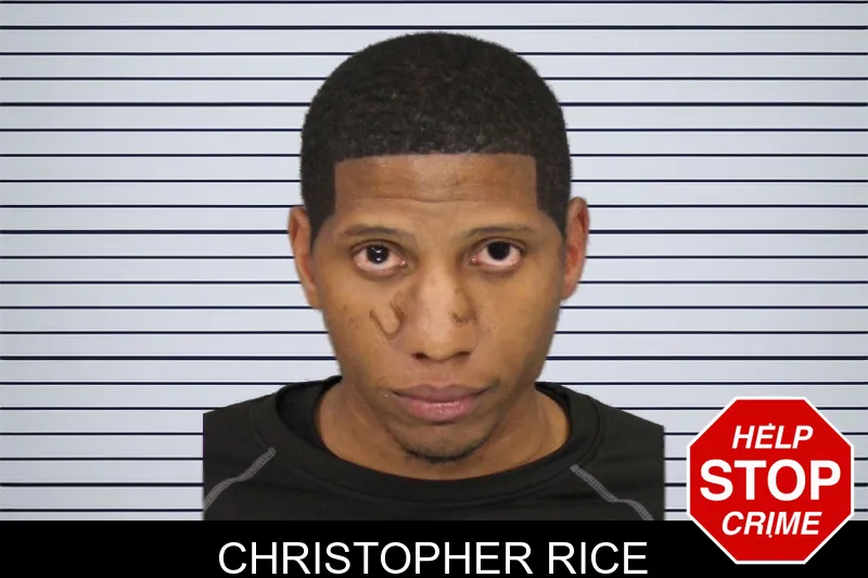 Christopher Rice mugshot