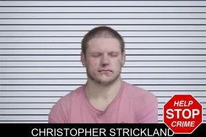 Christopher Strickland mugshot