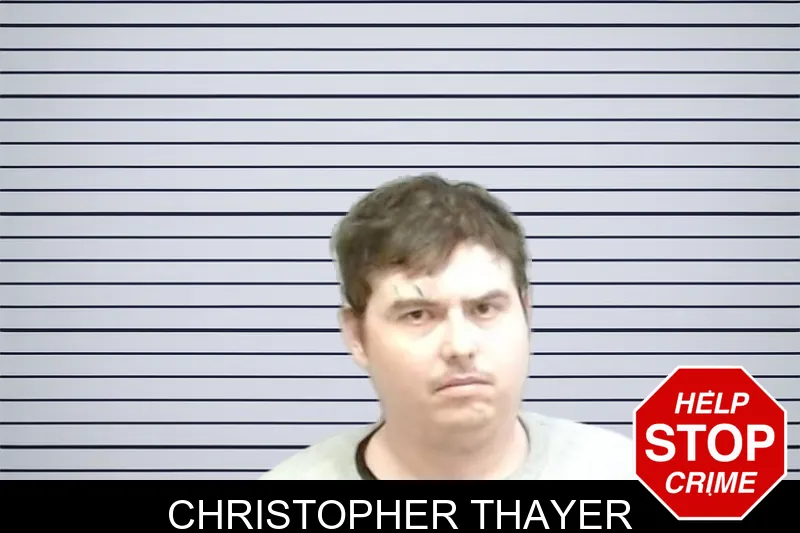 Christopher Thayer mugshot