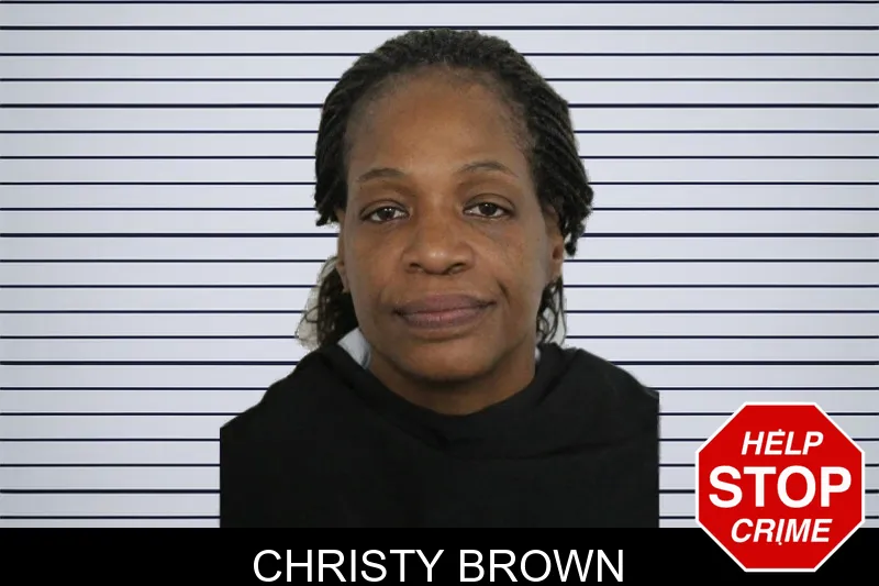 Christy Brown mugshot