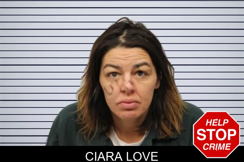 Ciara Love mugshot