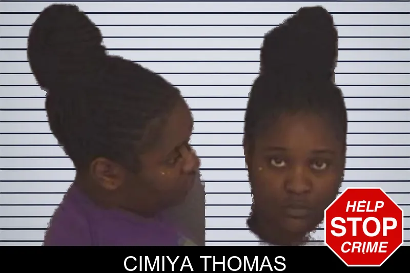 Cimiya Thomas mugshot