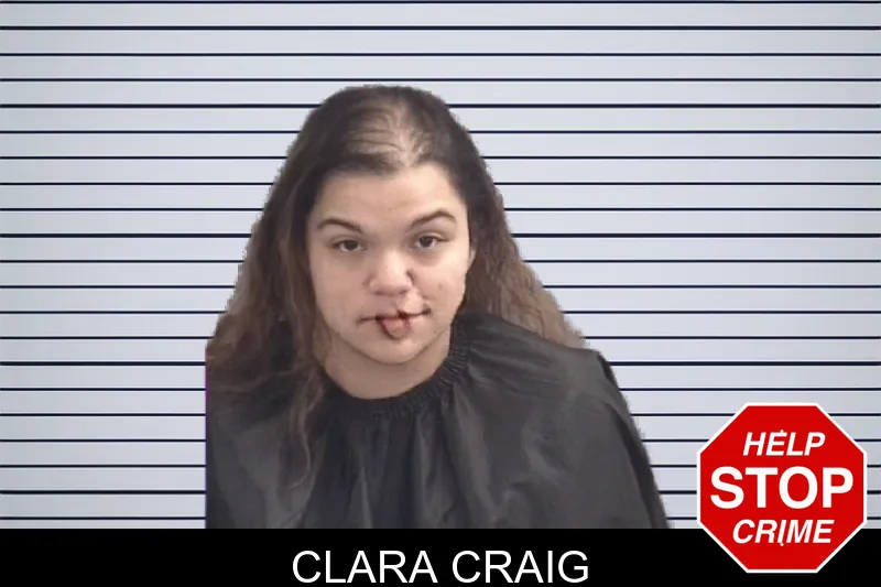 Clara Craig mugshot