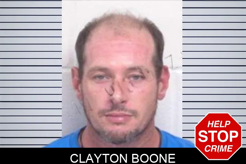 Clayton Boone mugshot