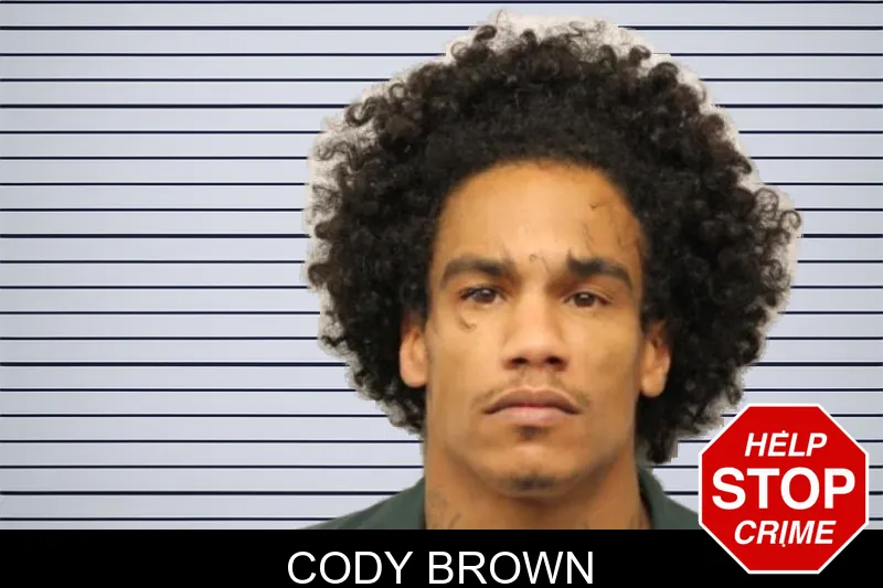 Cody Brown mugshot