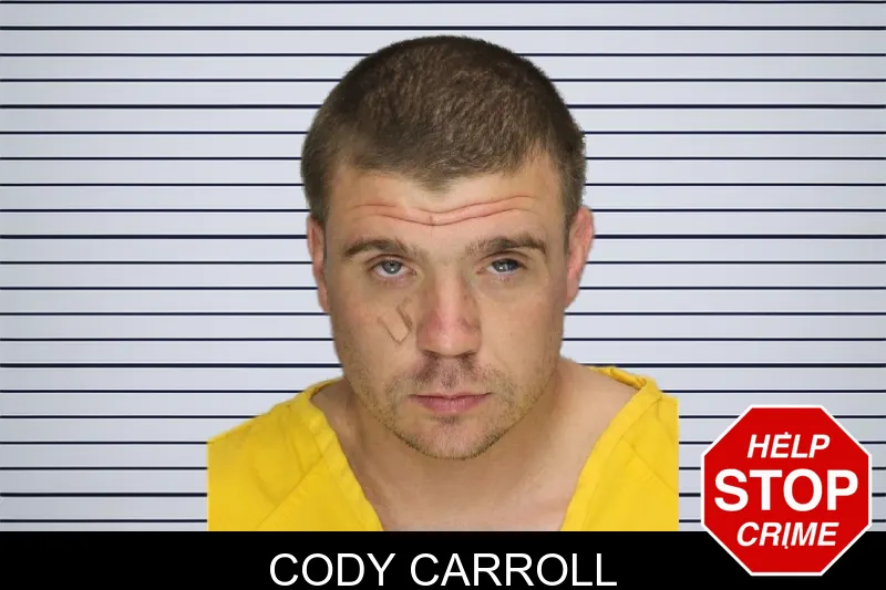 Cody Carroll mugshot