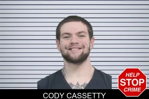 Cody Cassetty mugshot