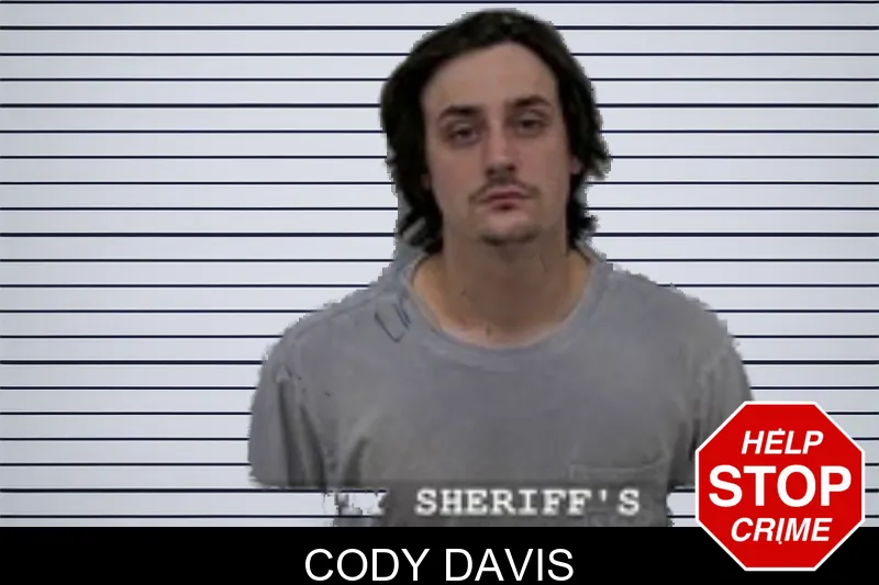 Cody Davis mugshot