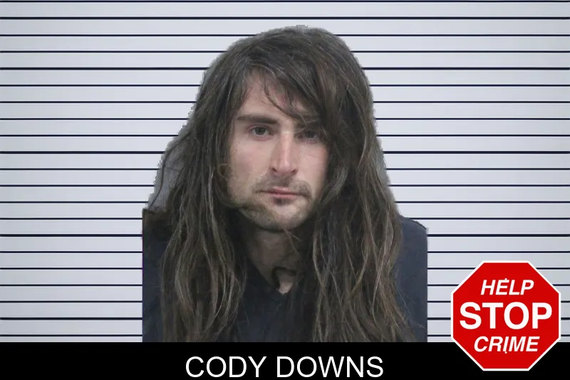 Cody Downs mugshot